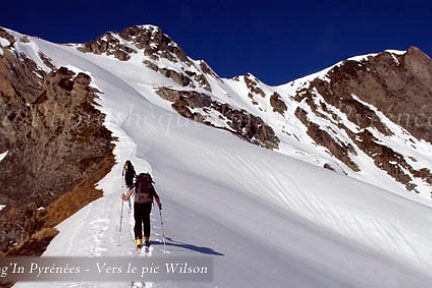 Panoramique sur la crête menant au pic Wilson