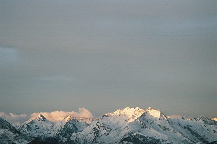 Depuis Lias : le Grand Gabizos, le petit, le Grand Arroubert, Le Pic Arrouy ...