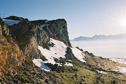Soum Alhès, au col d'Andorre