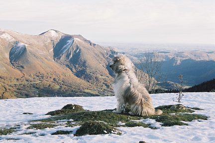 La pène de Souquète depuis le col de Liar