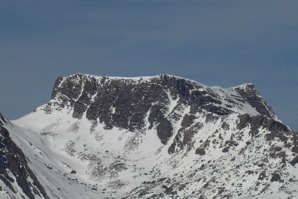 Le pic d'Arri vu du Somport