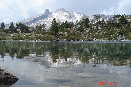 Gourg de Rabas, en montant vers le col de Madamète