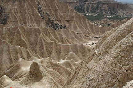 Bardenas Reales entre Rallon et Piskera