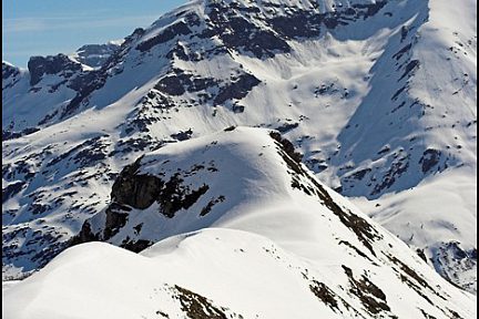 Pahule depuis le pic de Tentes
