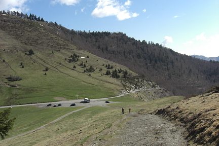Retour au col d'Aspin