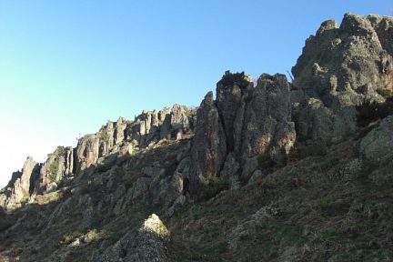 Descente du Monné Rouye par la crête Sud-Est