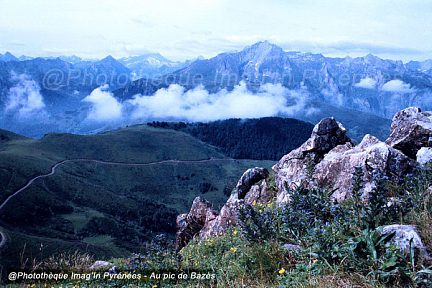 Massif du Gabizos vu depuis le pic de Bazès
