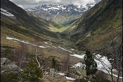 En montant au lac de la Glère