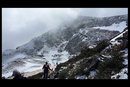 Neige en juin sur le Montaigu