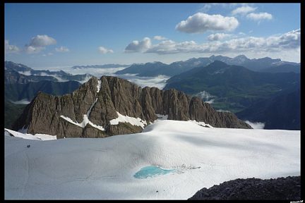 Vue depuis la brèche de Roland