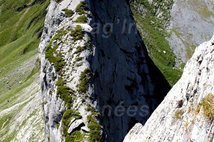 Escalade de la face est du Pène Sarrière