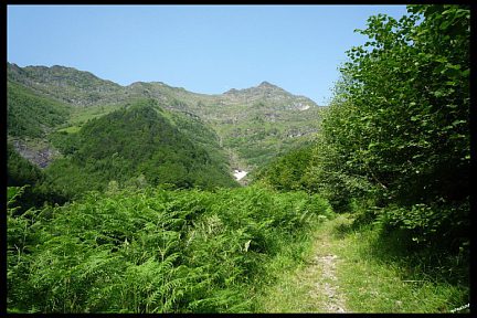 Névé du Cérétou, pic du Montaigu