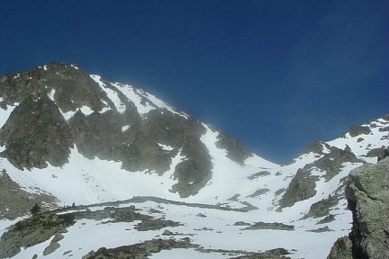 Pic Prada, vue sur le haut du vallon du Lavedan