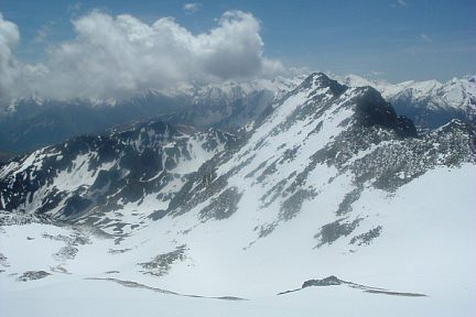 Depuis le pic Prada (2712 m), le pic de Bastan de Aulon
