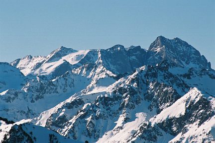 Le Vignemale depuis le tuc de Labasse