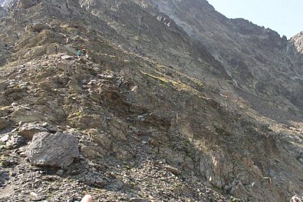 Depuis le col de La Fache