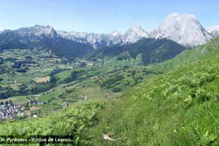 Panorama du cirque de Lescun