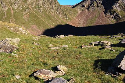 Col d'Aoube depuis le versant de Barèges
