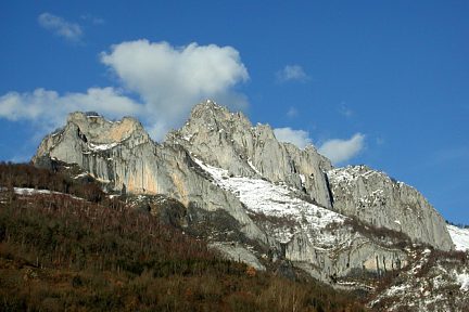 Le pic du Gar face sud, montée depuis Bezins-Garraux