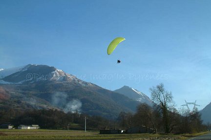 parapente à Accous