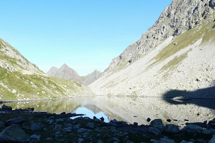 Le lac de Bugarret au matin