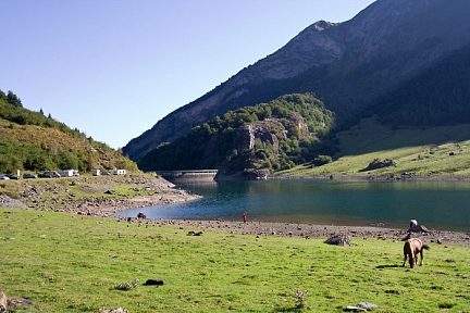Lac et barrage du Tech