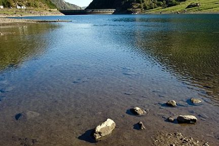 Lac et barrage du Tech