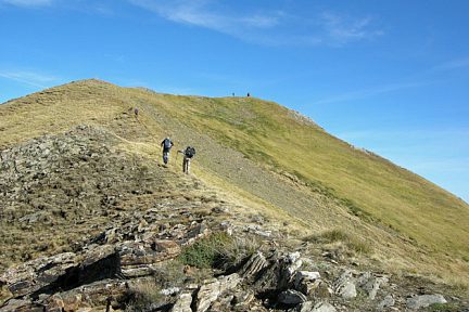 Soum de Lascours, arête sommitale