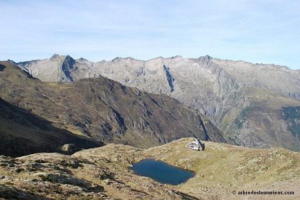 L'Etang et refuge de Pinet