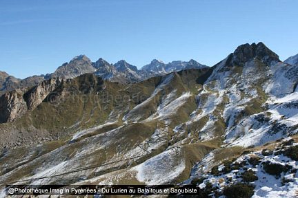 Pic Saoubiste et sentier du col de Suzon