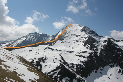 montée terminale au Crabère