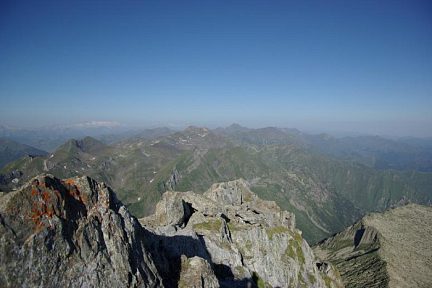 Au sommet du Mont Valier