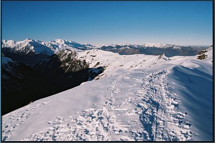 La crête du Pic de Barran au clos du Serpent
