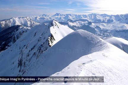 Panorama oriental depuis le Moullé de Jaüt