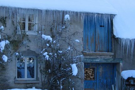 Payolle sous la neige, moins 10 degrés