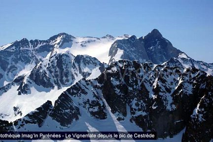 Vignemale depuis le Cestrède