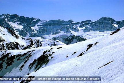 Brèche de Roland depuis le Cestrède