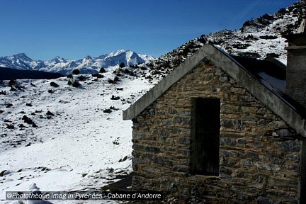 Cabane d'Andorre aux Bergons, vallée d'Azun
