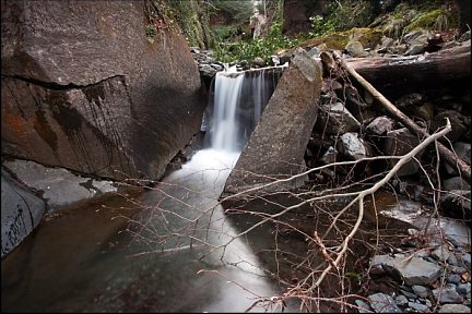 Cascades au dessus de Pragnères - vue 3
