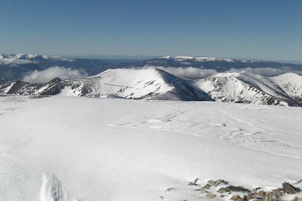 Au sommet du Cerro San Lorenzo, 2271 mètres
