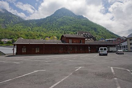 L'arrivée dans Cauterets