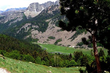 Le plateau du Gave de Bious
