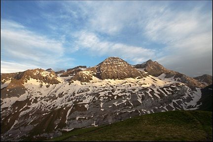 Taillon depuis le pic de Tentes