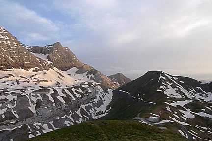 Pic des Gabiétous et col de Boucharo