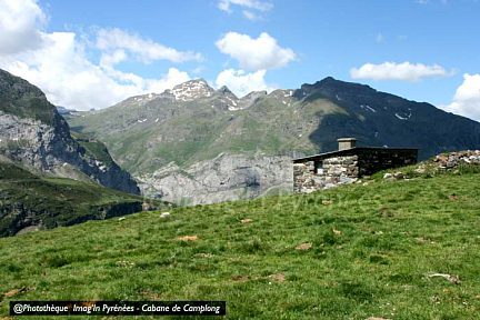 Le Piméné vu depuis la cabane de Camplong