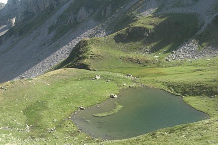 Le lac d'Ansabère (1857 m)
