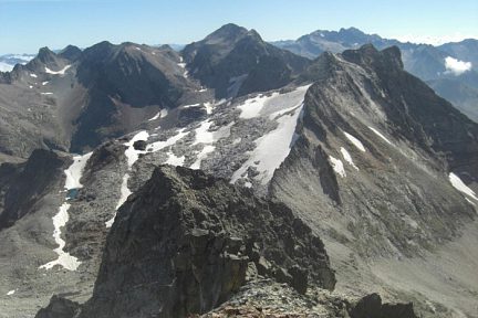 Du sommet du pic des Gourgs Blancs 3129 mètres