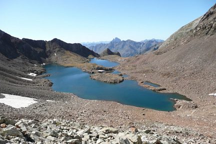 L'Ossau tout au fond en arrière plan