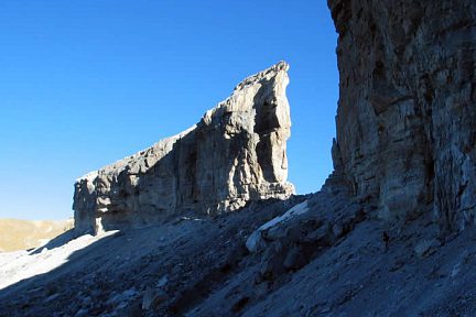 Brèche de Roland depuis le pas des Isards