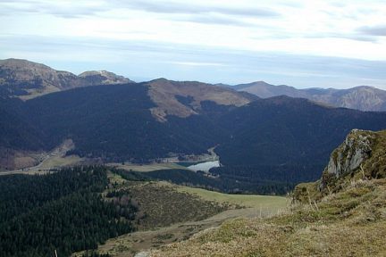 Pla de l'Arcouade, vue vers Payolle